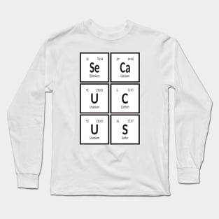 Town of Secaucus | Periodic Table of Elements Long Sleeve T-Shirt